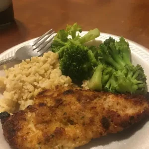 Baked Chicken Schnitzel