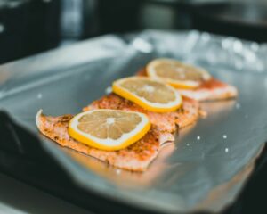 Healthy Grilled Salmon with Lemon and Herbs
