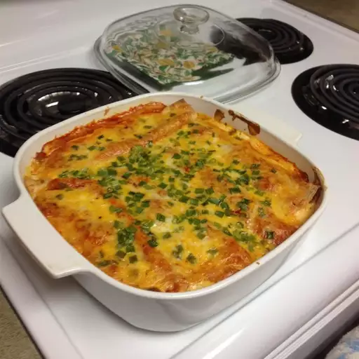 Angela’s Awesome Chicken Enchiladas