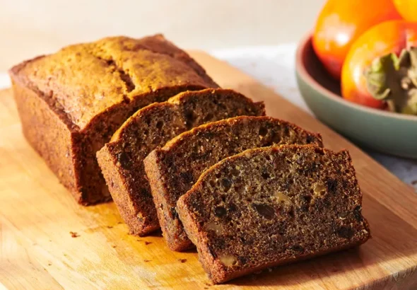 Persimmon Bread A Soft, Sweet, and Comforting Fall Treat